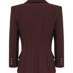 Giacca GIACCA CACAO GI21861E2 644 644 ELISABETTA FRANCHI