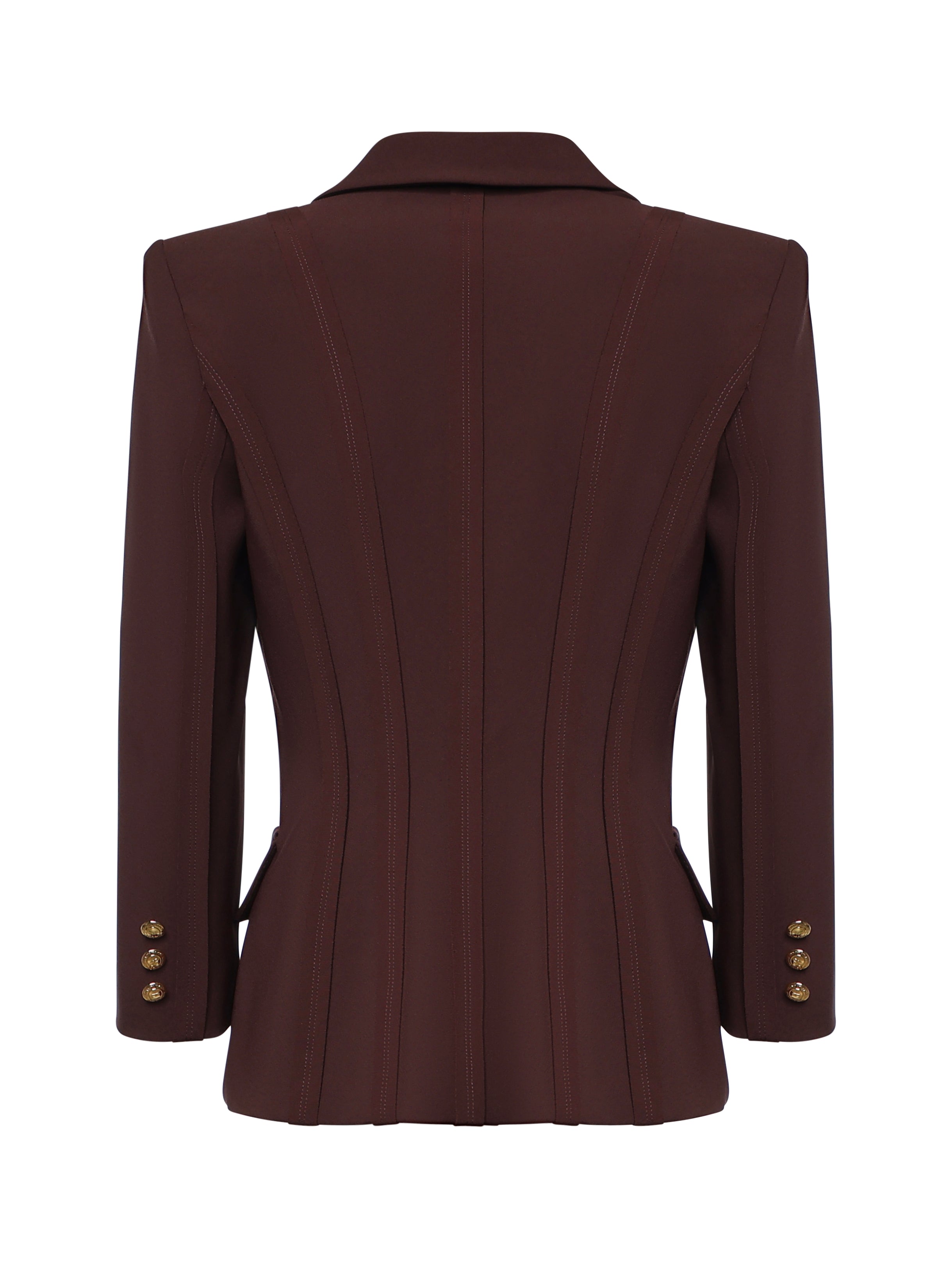 Giacca GIACCA CACAO GI21861E2 644 644 ELISABETTA FRANCHI
