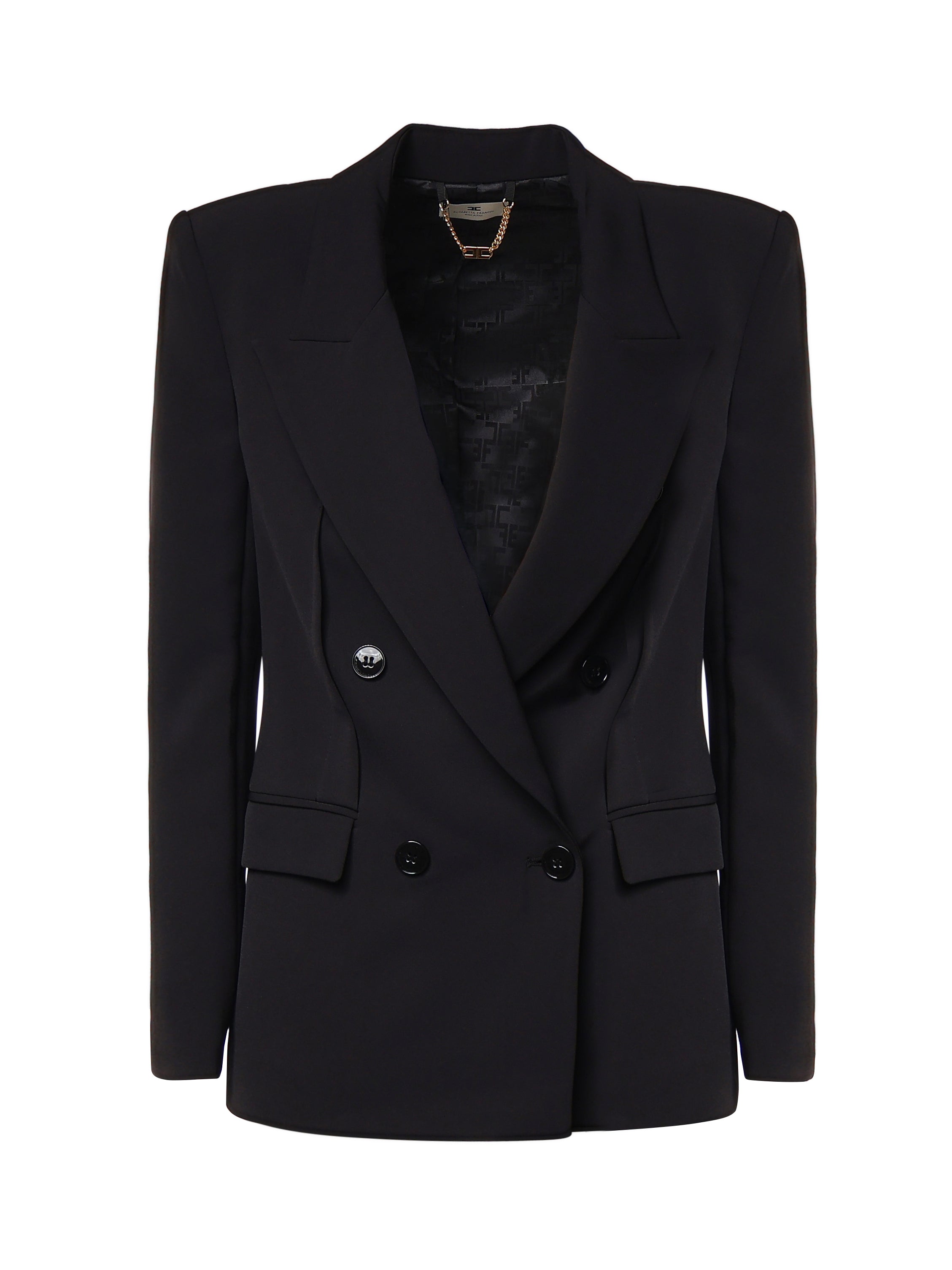 Giacca GIACCA NERO GI21762E2 110 110 ELISABETTA FRANCHI