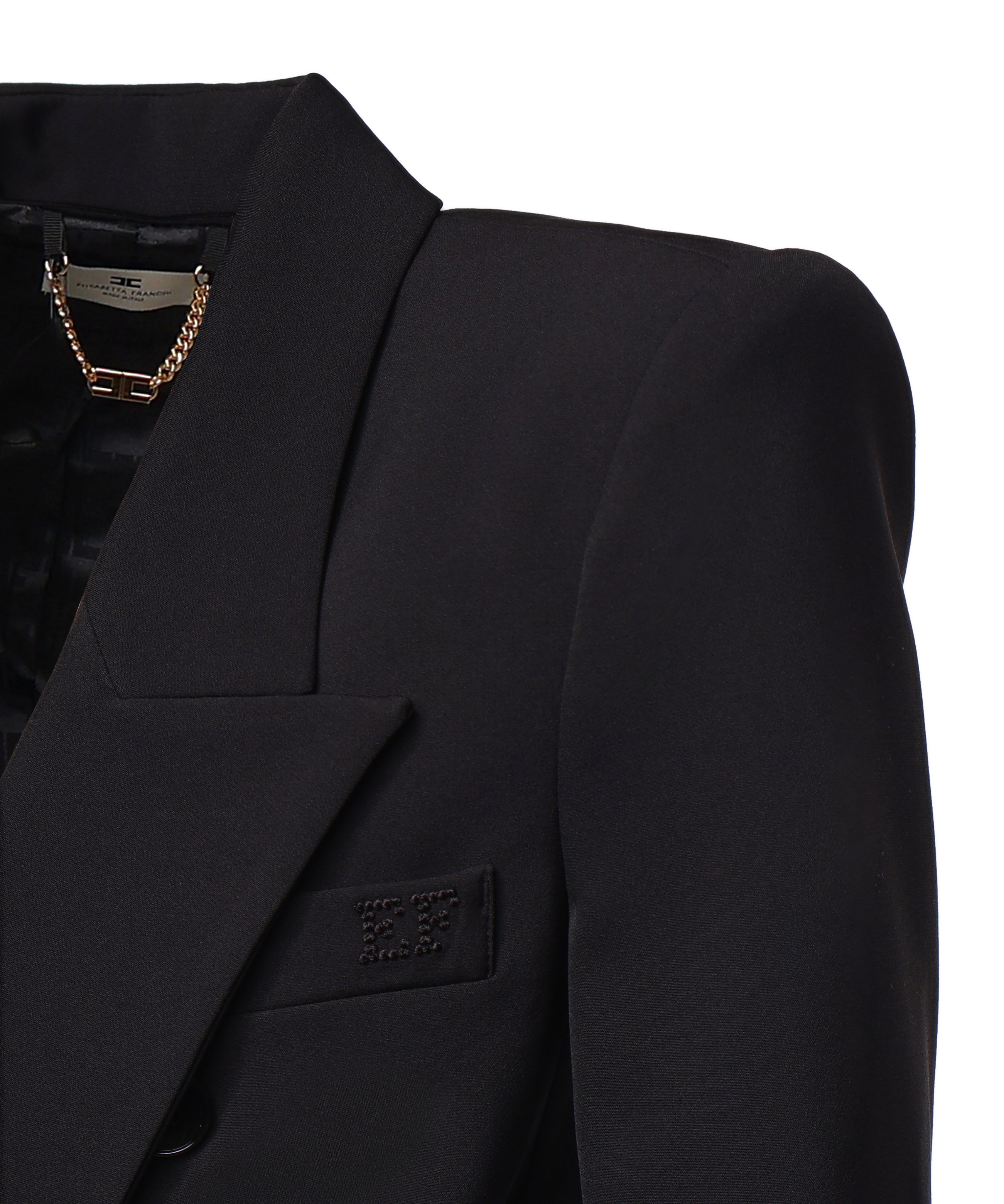 Giacca GIACCA NERO GI21762E2 110 110 ELISABETTA FRANCHI