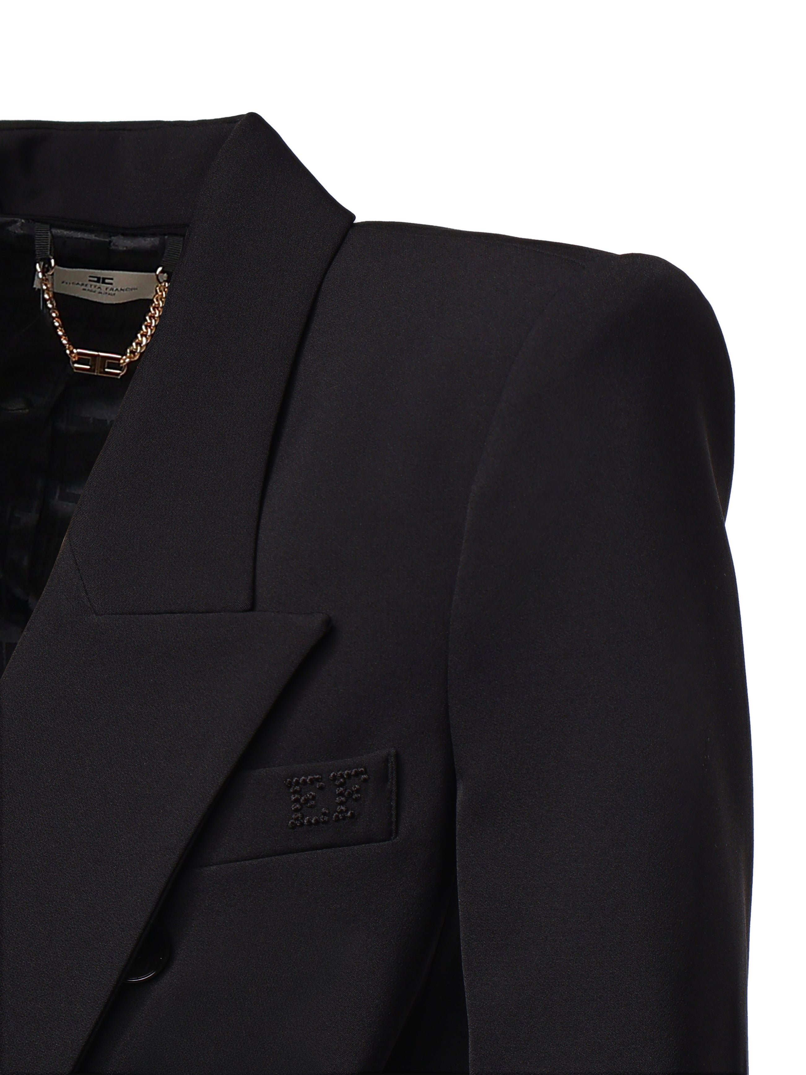 Giacca GIACCA NERO GI21762E2 110 110 ELISABETTA FRANCHI