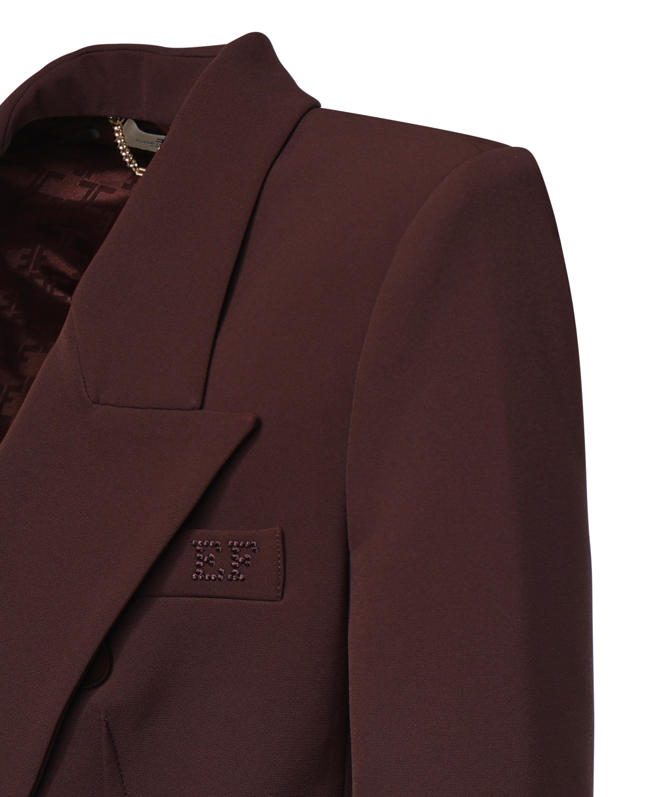 Giacca GIACCA CACAO GI21762E2 644 644 ELISABETTA FRANCHI