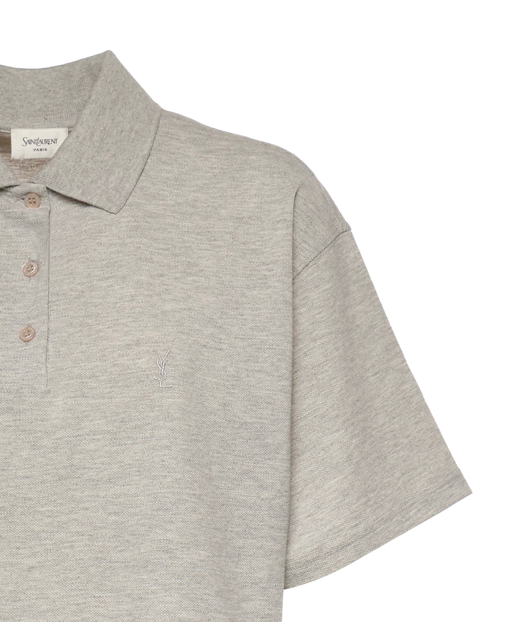 Polo POLO OVERSIZED PIQUE COTON POL 841963 Y37HC 1403 1403 SAINT LAURENT