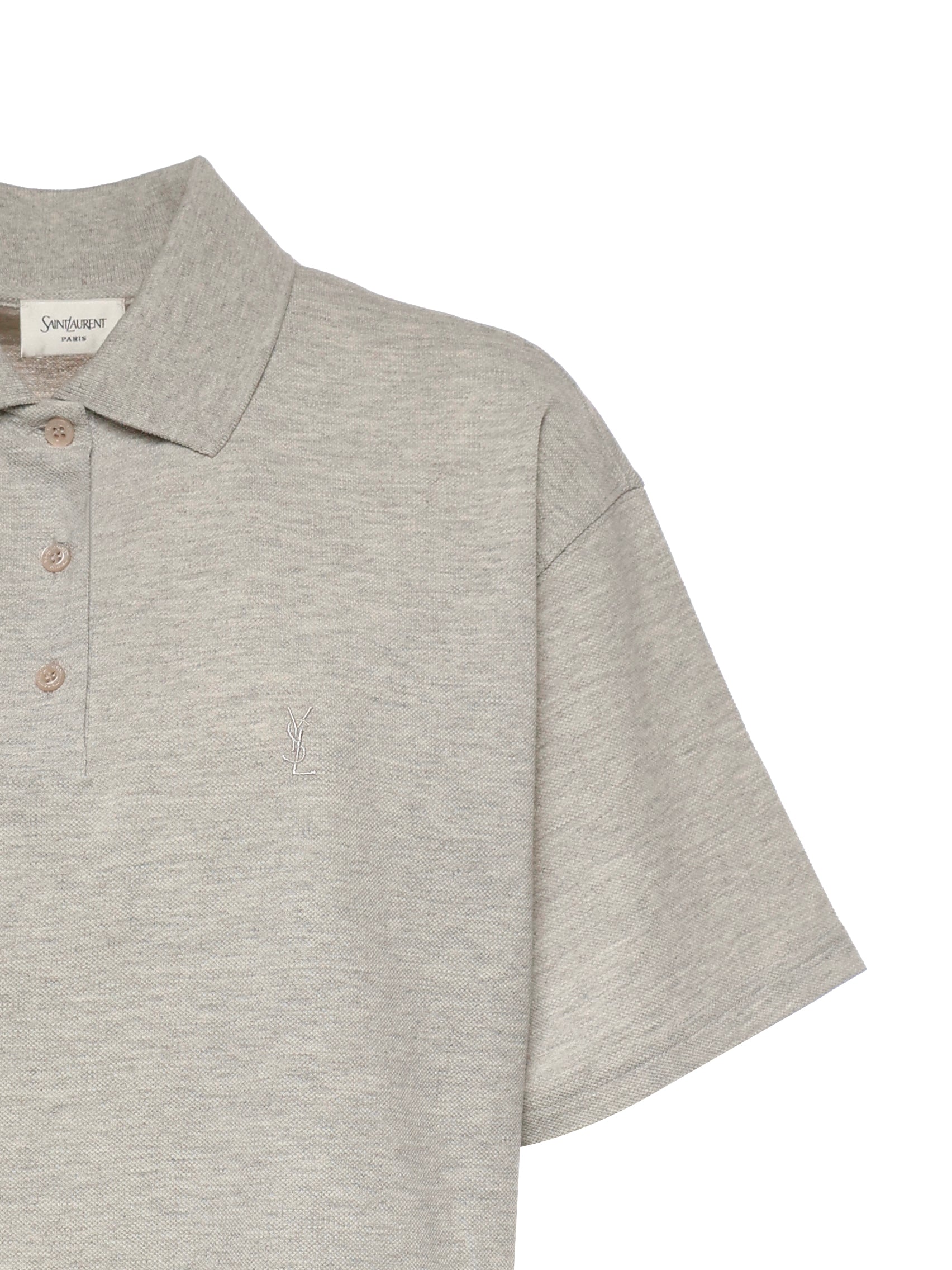 Polo POLO OVERSIZED PIQUE COTON POL 841963 Y37HC 1403 1403 SAINT LAURENT