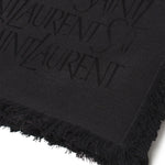 Accessori SAINT LAURENT JACQUARD LARGE 737930 3YN21 1000 1000 SAINT LAURENT