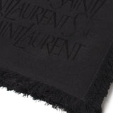 Accessori SAINT LAURENT JACQUARD LARGE 737930 3YN21 1000 1000 SAINT LAURENT