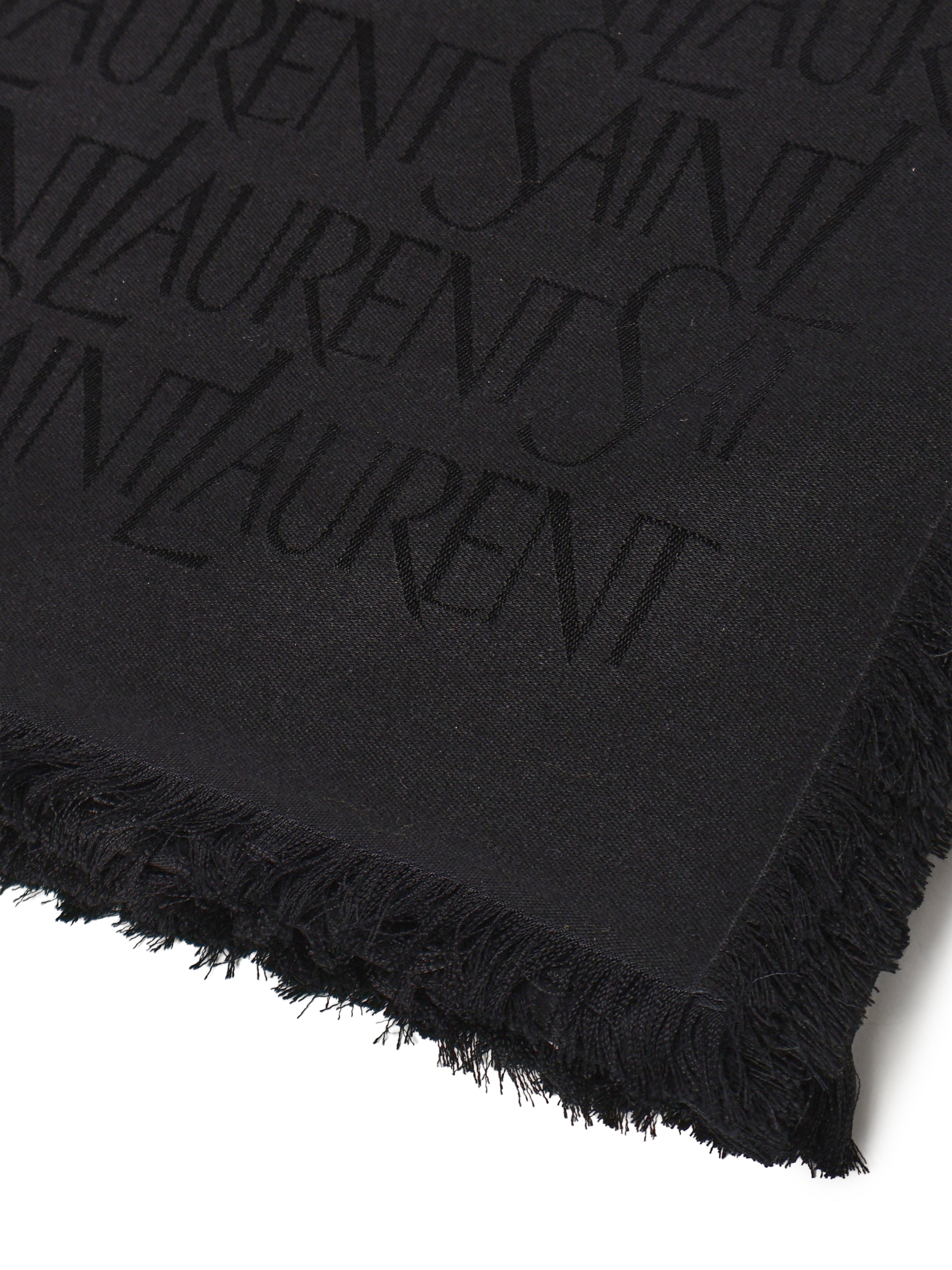 Accessori SAINT LAURENT JACQUARD LARGE 737930 3YN21 1000 1000 SAINT LAURENT