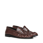 Calzature LE LOAFER 15 M VT CORV/GOLD 839471 25VAA 2128 2128 SAINT LAURENT