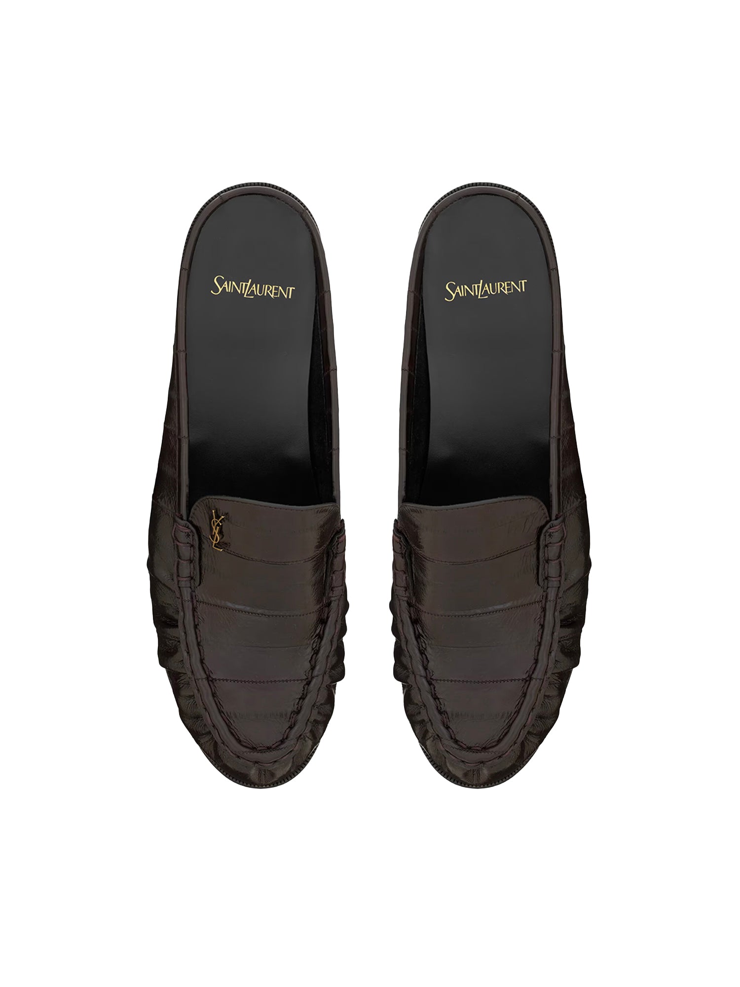 Calzature LE LOAFER 15 P V PAN ANG/GOL 861336 0WXAF 2013 2013 SAINT LAURENT