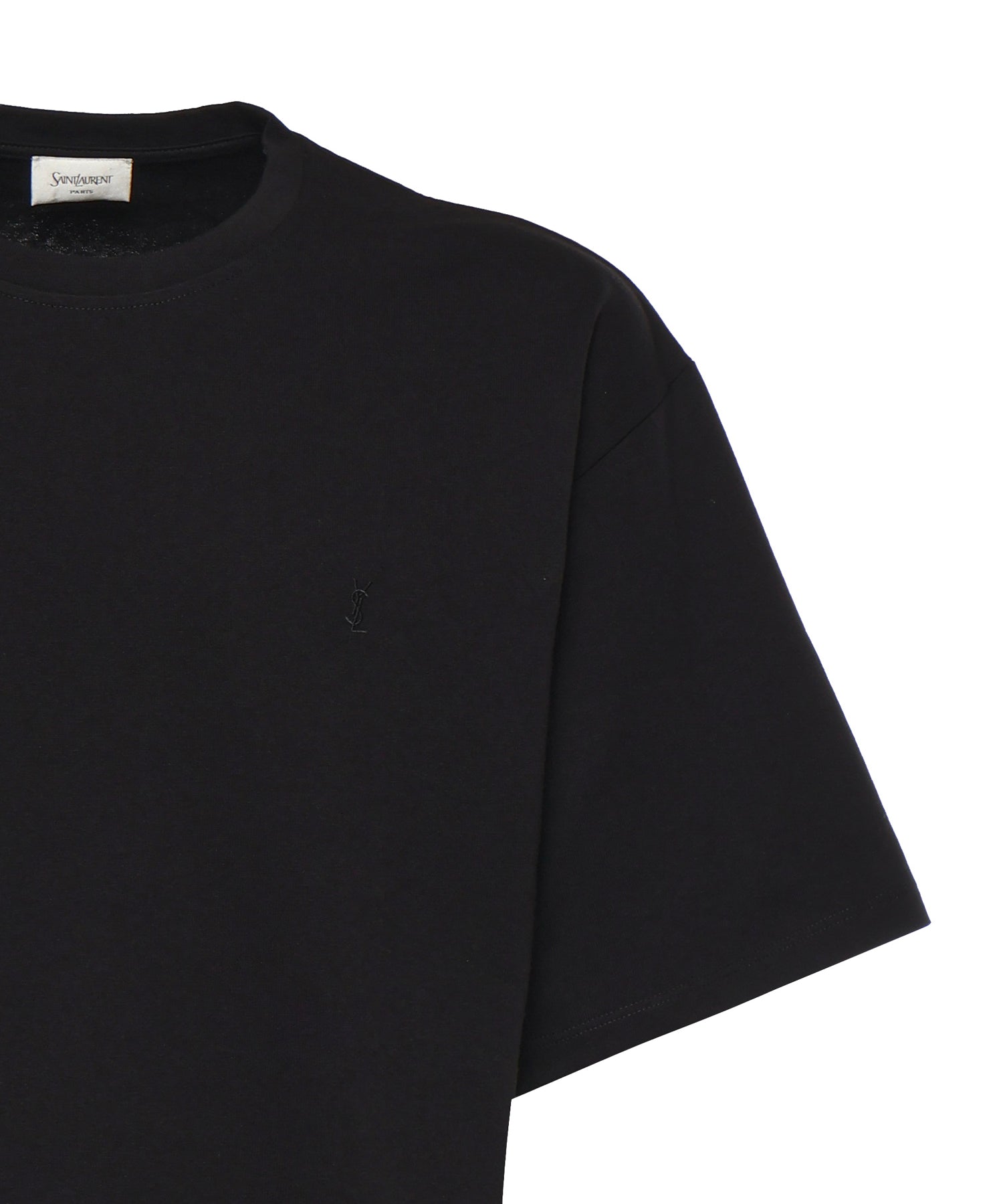 T-shirt T SHIRT LARGE BRODERIE CASSAND 862769 Y38AK 1000 1000 SAINT LAURENT