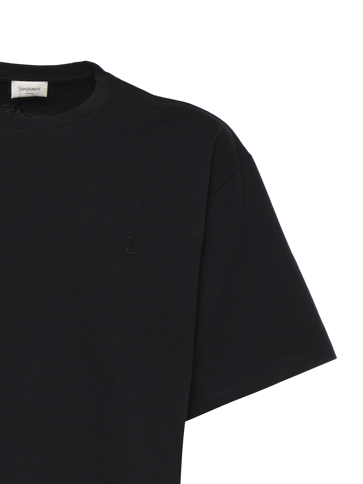 T-shirt T SHIRT LARGE BRODERIE CASSAND 862769 Y38AK 1000 1000 SAINT LAURENT