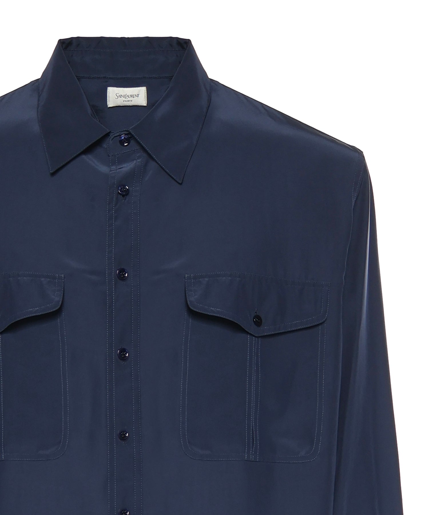 Camicie CHEMISE POCHES 854249 Y2N49 4812 4812 SAINT LAURENT