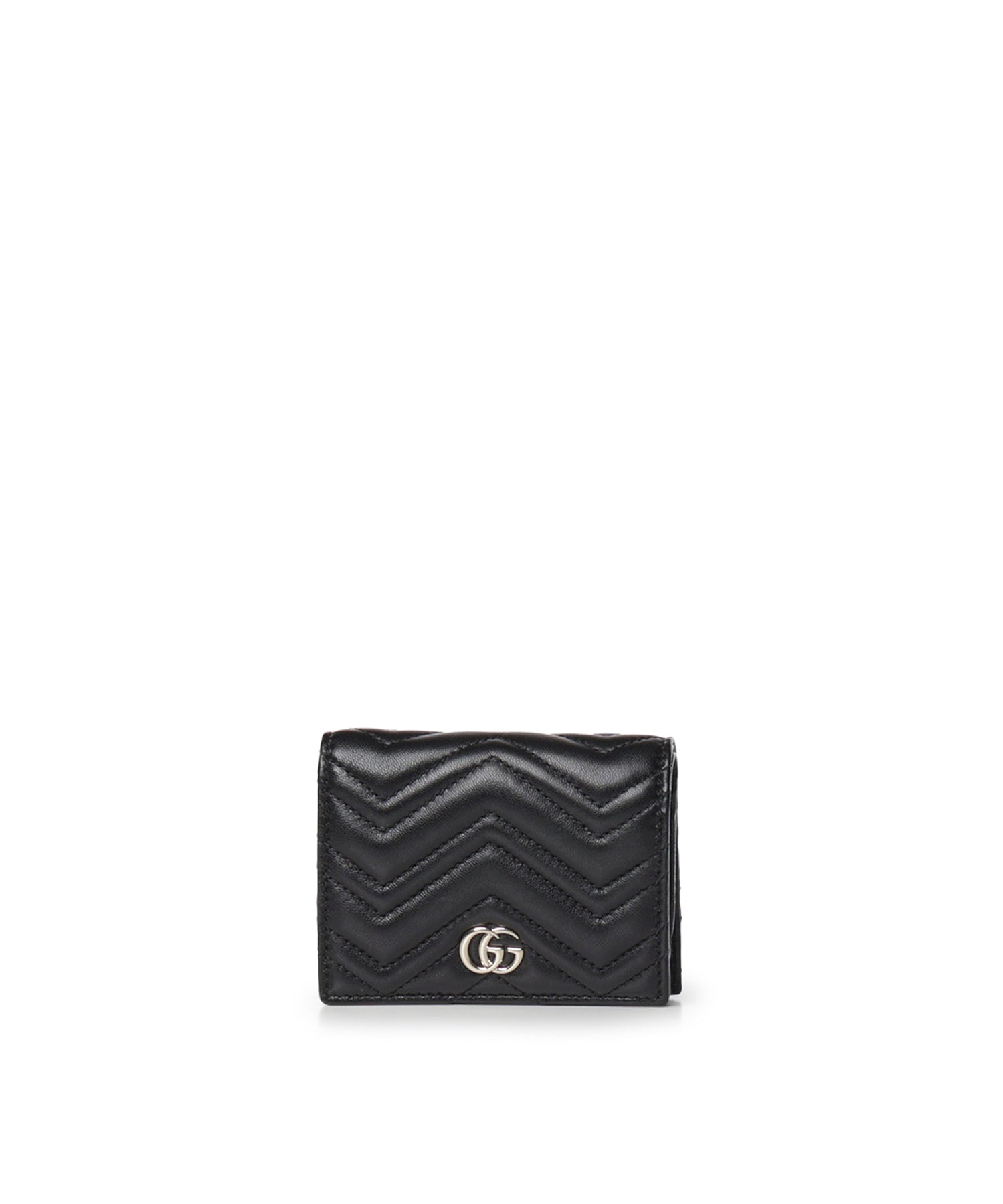 Borse MINI WALLET(655M)GG CHARME LAM  BLACK 466492 AAFAX 1000 1000 GUCCI