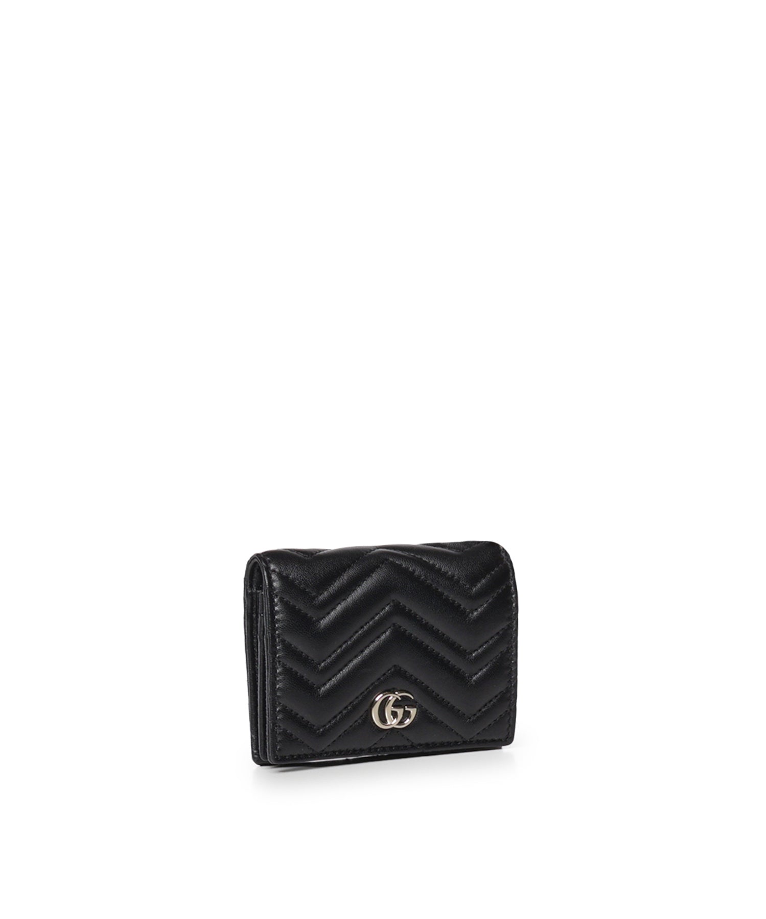 Borse MINI WALLET(655M)GG CHARME LAM  BLACK 466492 AAFAX 1000 1000 GUCCI