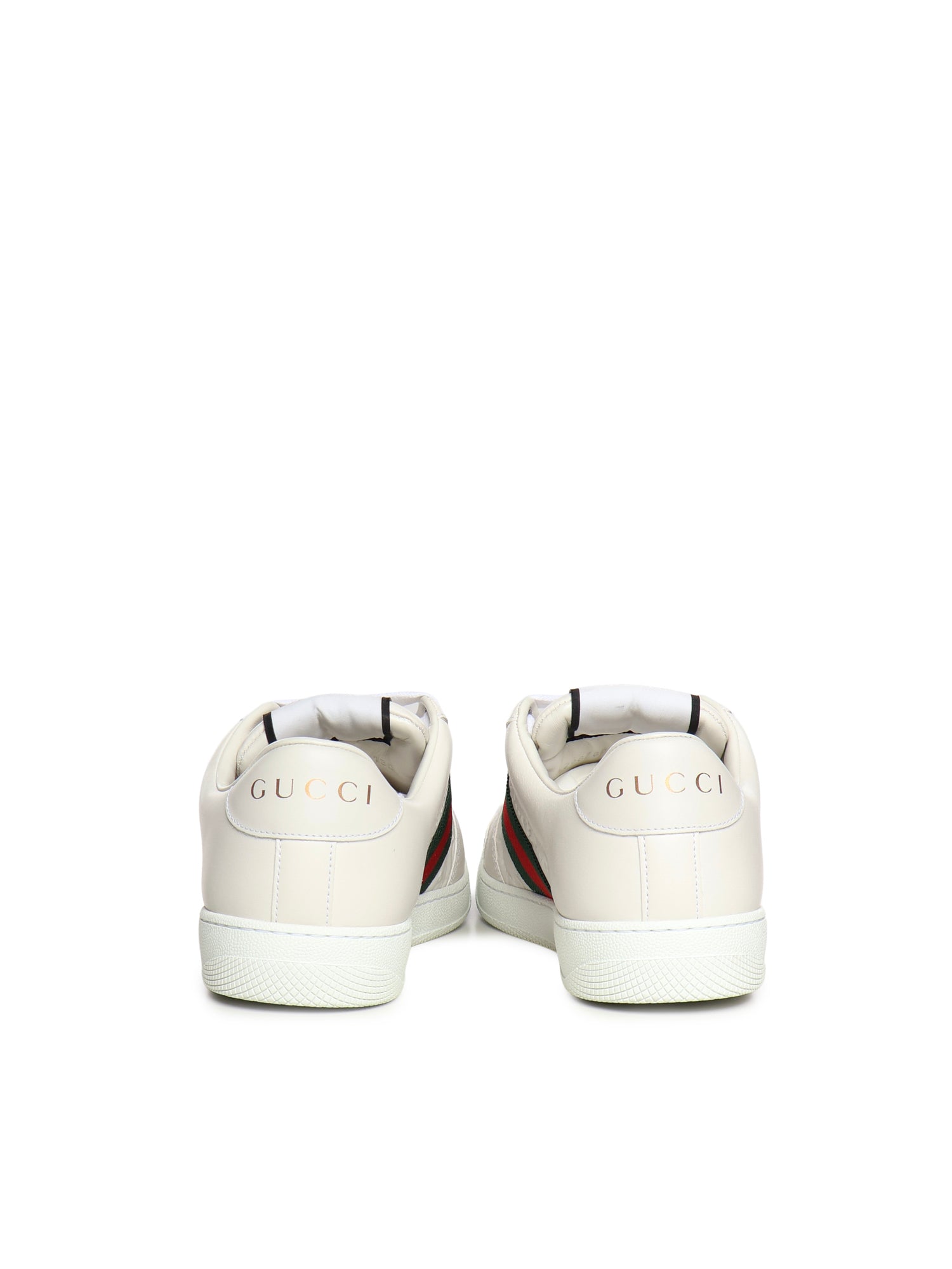 Sneakers M SCREENER SNEAKER LTHR GG 9094 7 G WHITE 798785 AADU0 9094 9094 GUCCI