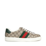 Calzature W GUCCIACE LSNKR GG SPRM W/WEB 9746 36 G BEIGE 760774 FACMZ 9746 9746 GUCCI