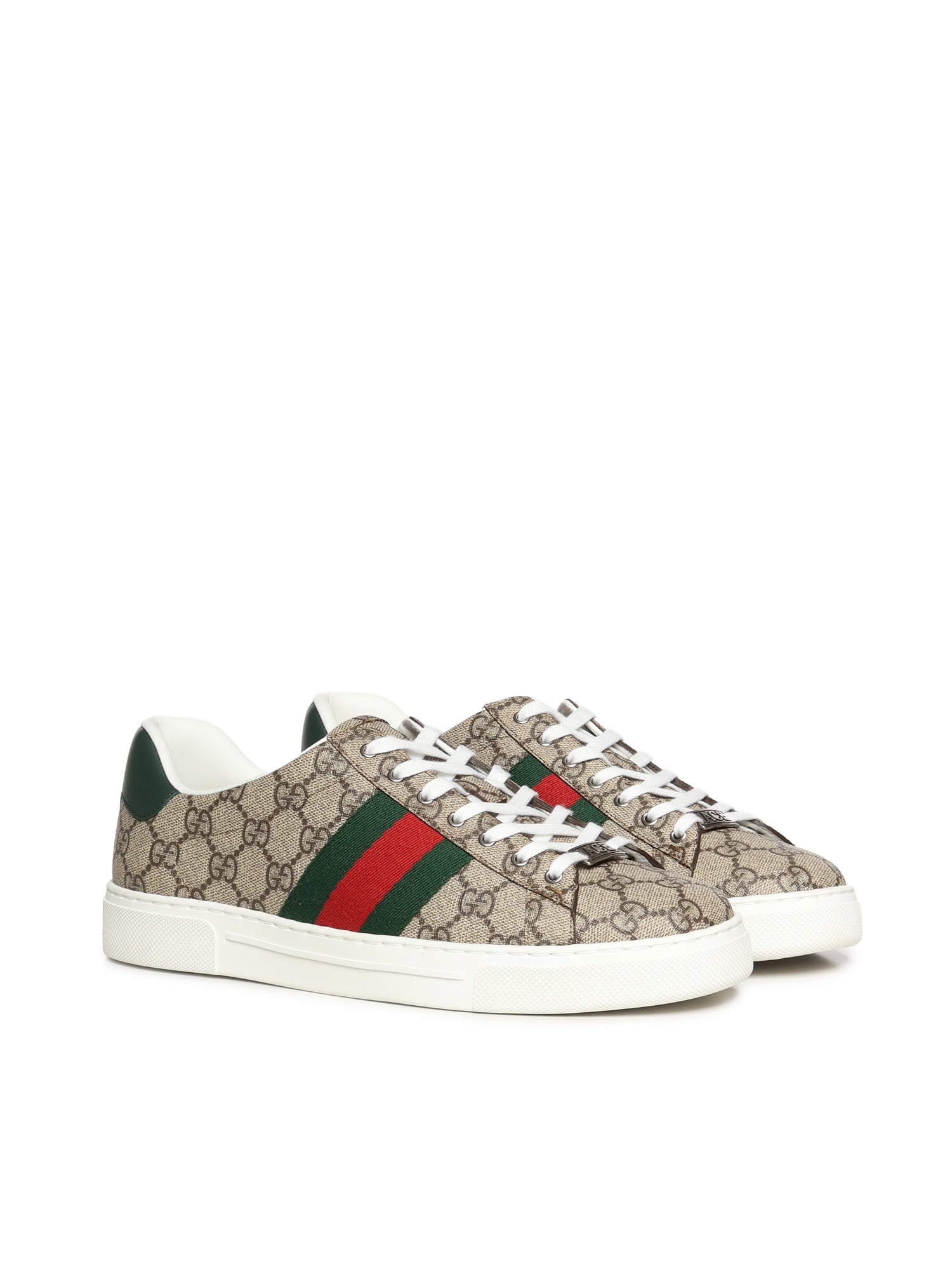 Calzature W GUCCIACE LSNKR GG SPRM W/WEB 9746 36 G BEIGE 760774 FACMZ 9746 9746 GUCCI