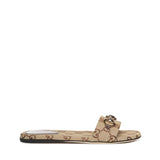 Sandali WSIAGA SLIDE CANVAS GG W/HB 2543 37 BROWN 835828 FAB10 2543 2543 GUCCI