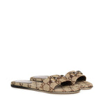 Sandali WSIAGA SLIDE CANVAS GG W/HB 2543 37 BROWN 835828 FAB10 2543 2543 GUCCI