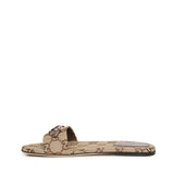Sandali WSIAGA SLIDE CANVAS GG W/HB 2543 37 BROWN 835828 FAB10 2543 2543 GUCCI
