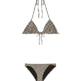 Costumi Da Bagno TWO PIECES MATT JERSEY STRETCH 2270 XS MAHOGANY 688999 XHAK3 2270 2270 GUCCI