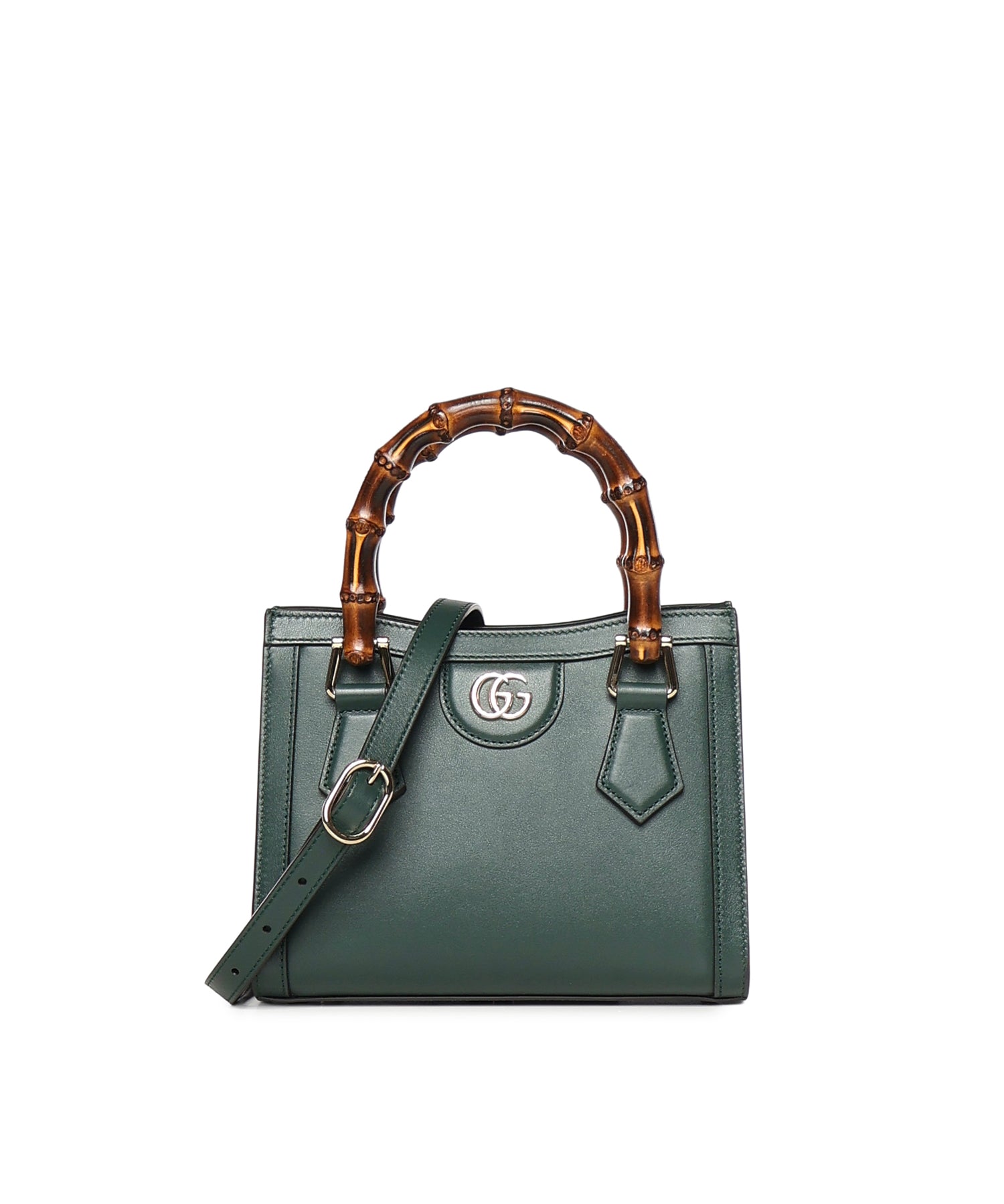 Borse HANDBAG GUCCI DIANA SWEETBREAD 3020 U DARK GREEN BOTTLE 832936 AAEDB 3020 3020 GUCCI