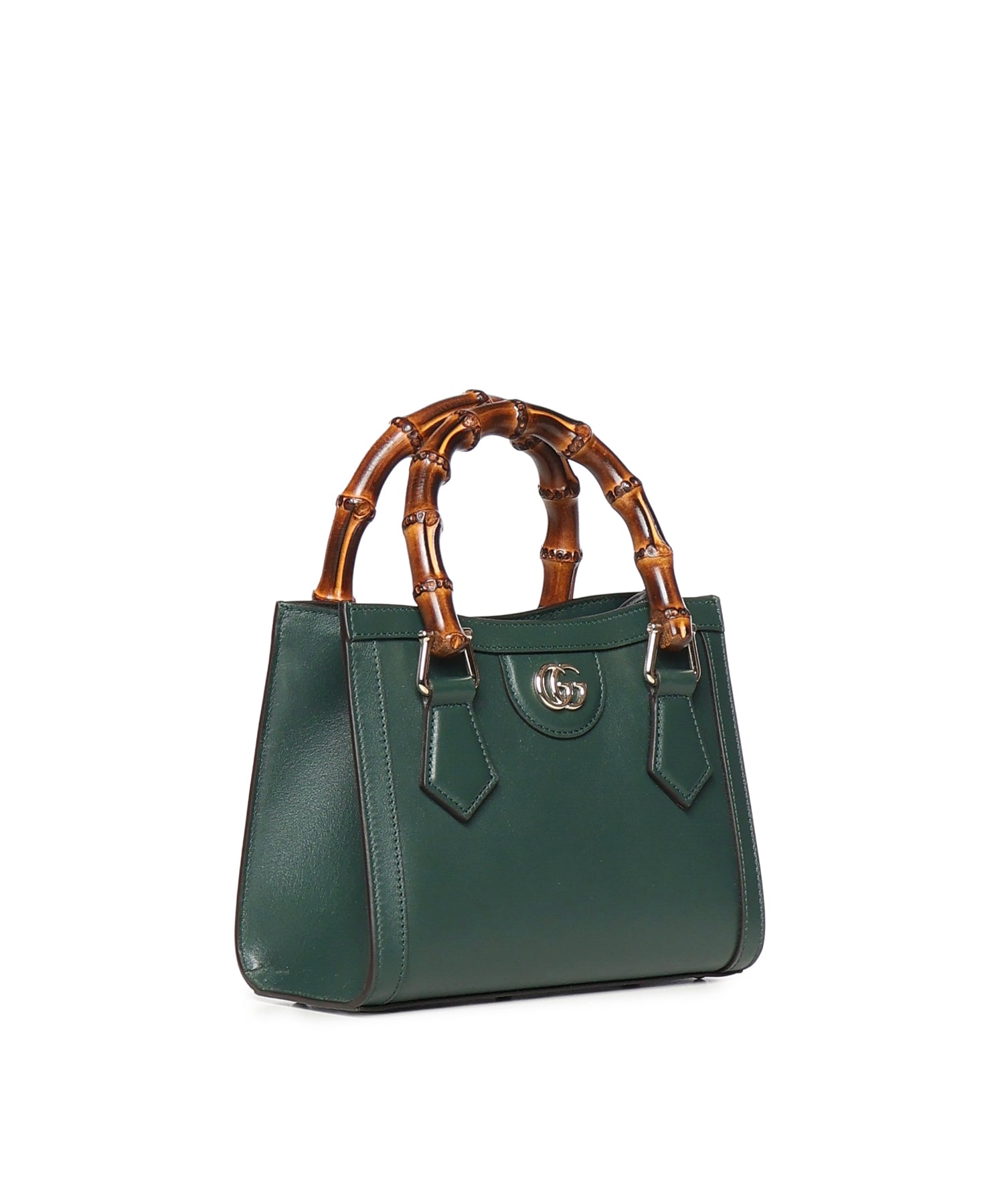 Borse HANDBAG GUCCI DIANA SWEETBREAD 3020 U DARK GREEN BOTTLE 832936 AAEDB 3020 3020 GUCCI