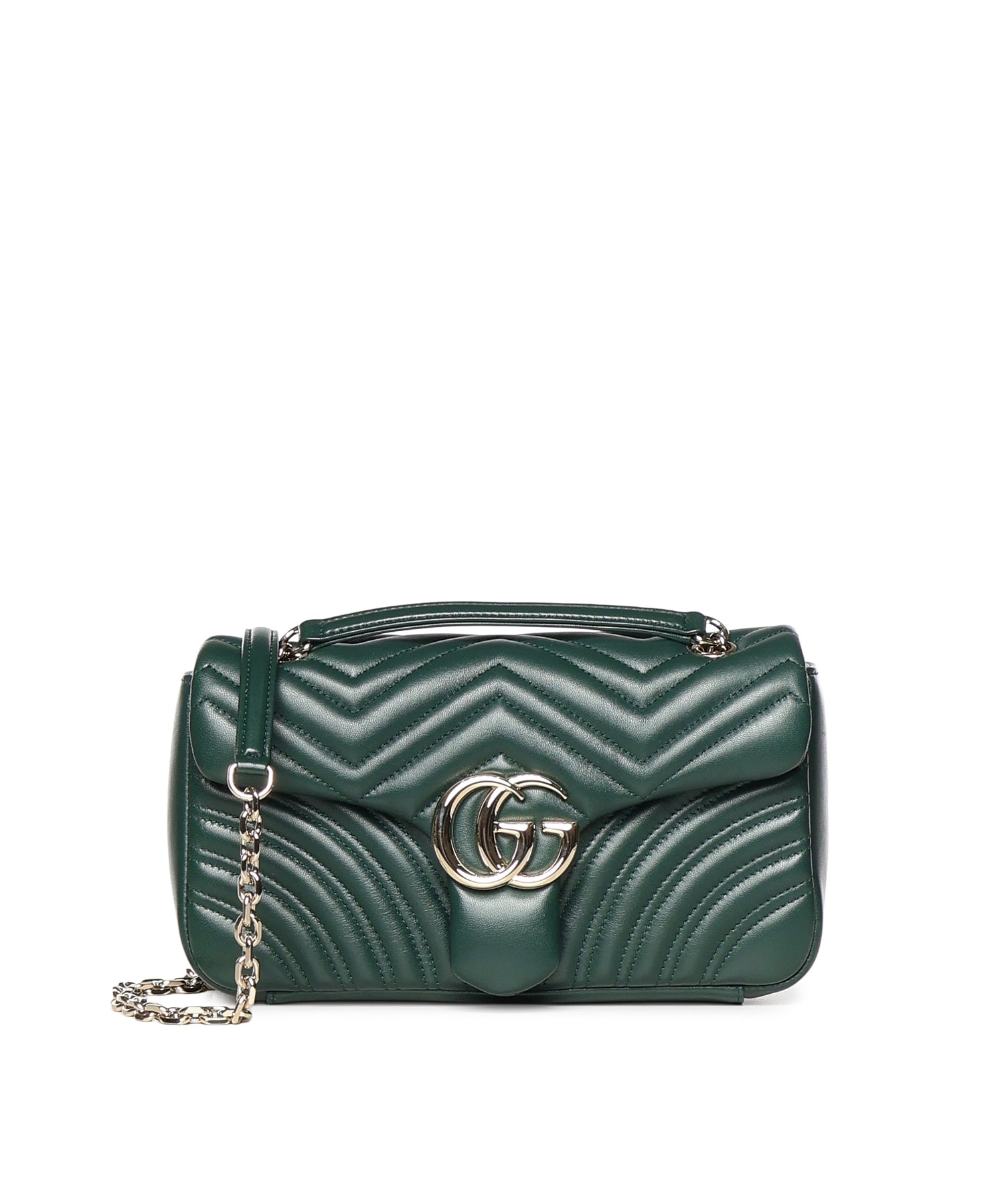 Borse HANDBAG GG MARMONT  CHARME LA 3020 U DARK GREEN BOTTLE 837267 AAE38 3020 3020 GUCCI