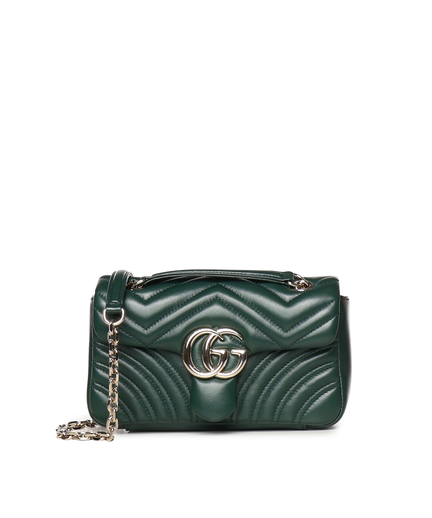 Borse HANDBAG GG MARMONT CHARME LA 3020 U DARK GREEN BOTTLE 837280 AAE38 3020 3020 GUCCI