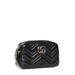 Borse HBG GG MARMONT CHARME LAMB TR 1000 U BLACK 855273 AAFXD 1000 1000 GUCCI