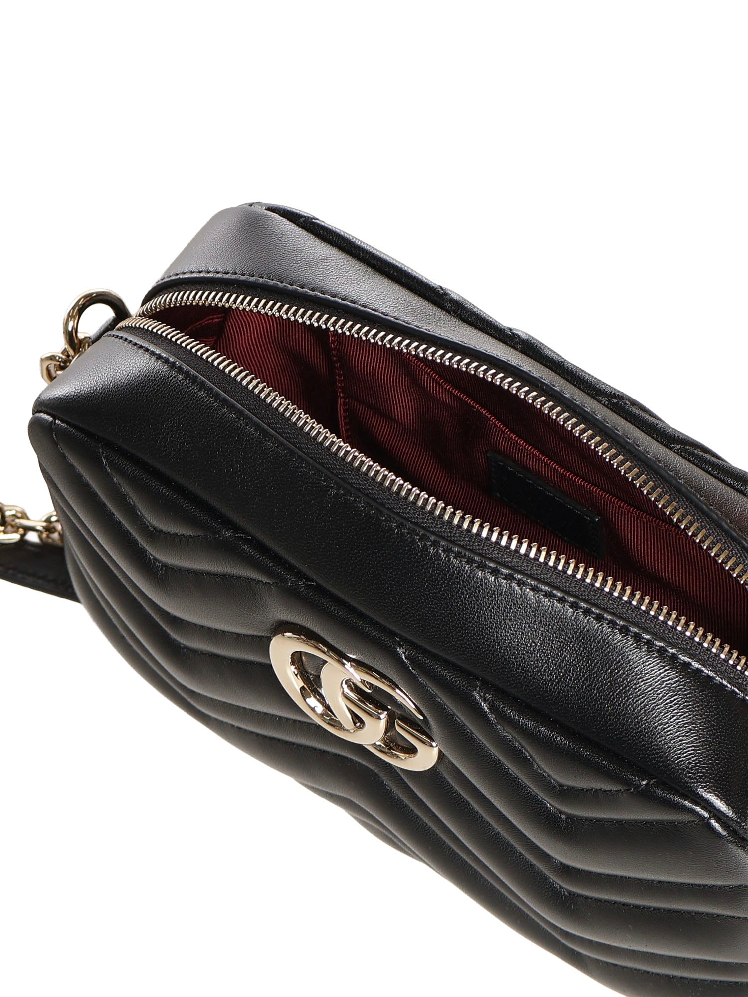 Borse HBG GG MARMONT CHARME LAMB TR 1000 U BLACK 855273 AAFXD 1000 1000 GUCCI