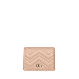 Portafogli MINI WALLET(655M)GG CHARME LAM 5753 U OLD ROSE 466492 AAFAX 5753 5753 GUCCI