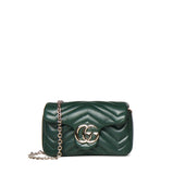 Borse MINI BAG W/SH.SUPERM CHARME LA 3020 U DARK GREEN BOTTLE 841290 AAFAX 3020 3020 GUCCI