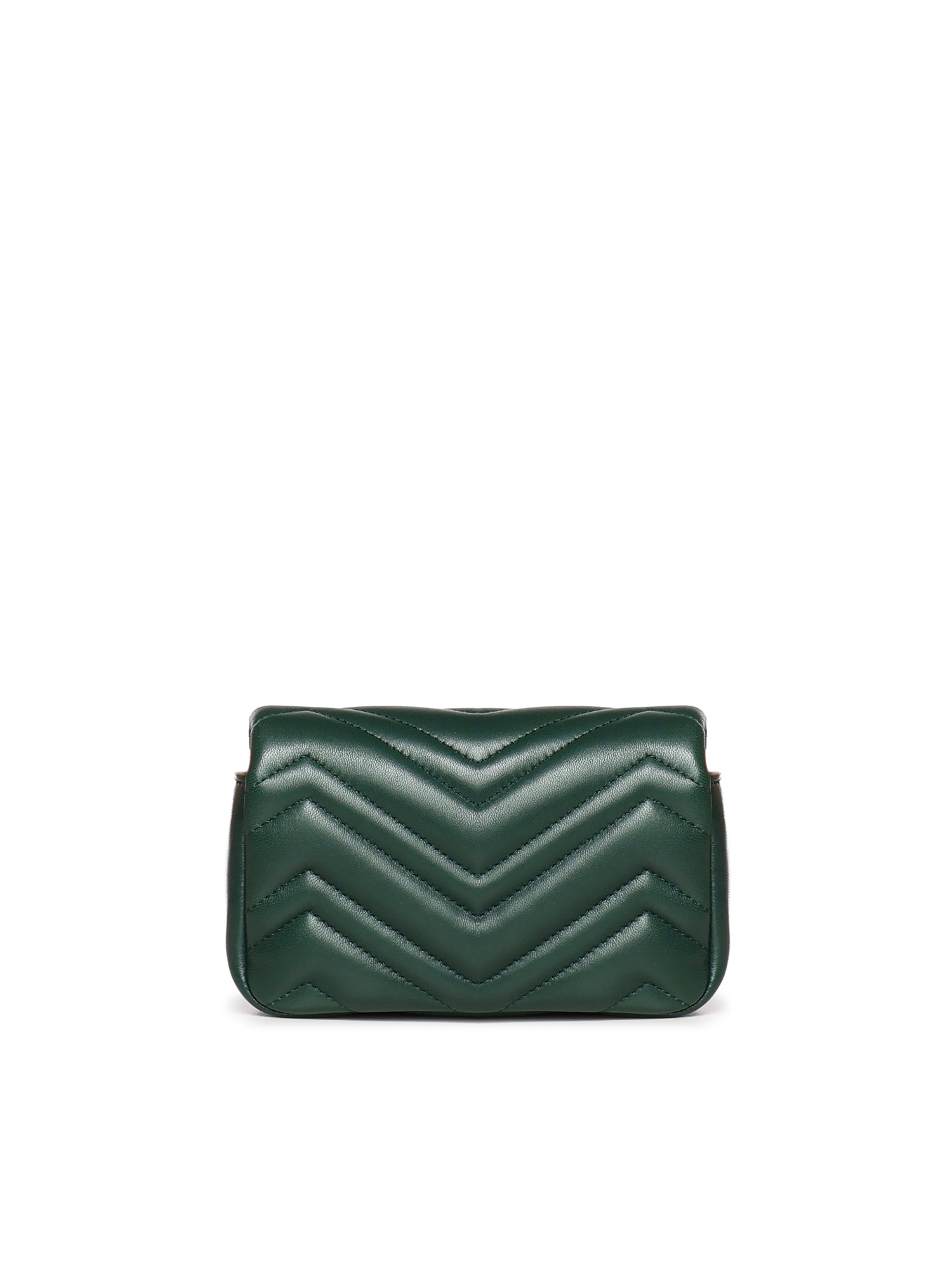 Borse MINI BAG W/SH.SUPERM CHARME LA 3020 U DARK GREEN BOTTLE 841290 AAFAX 3020 3020 GUCCI
