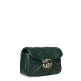 Borse MINI BAG W/SH.SUPERM CHARME LA 3020 U DARK GREEN BOTTLE 841290 AAFAX 3020 3020 GUCCI