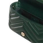 Borse MINI BAG W/SH.SUPERM CHARME LA 3020 U DARK GREEN BOTTLE 841290 AAFAX 3020 3020 GUCCI