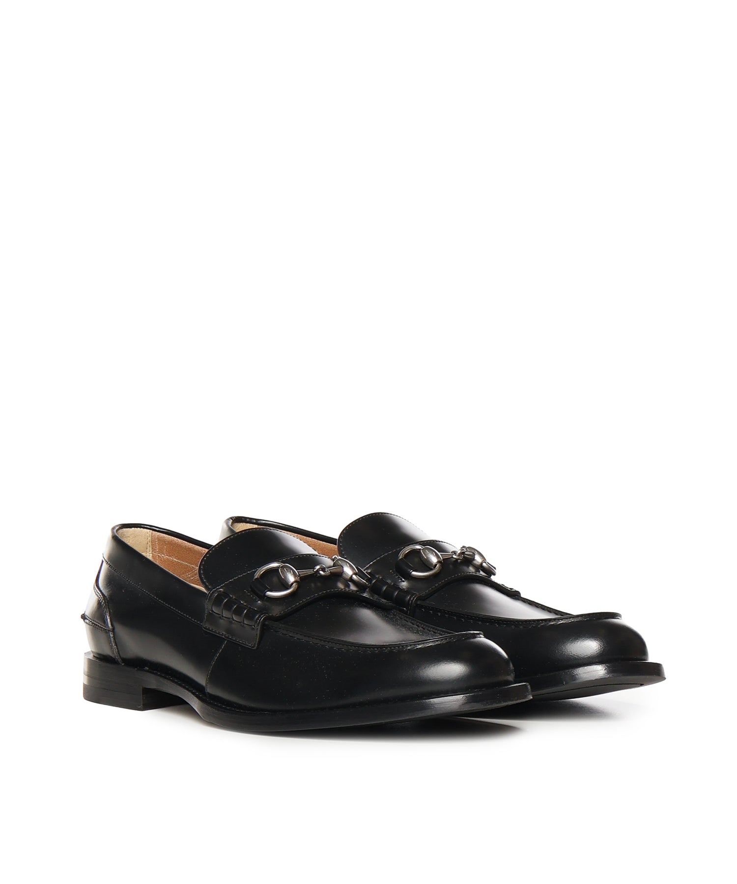 Mocassini M TERENZE MOCCASIN LEATHER LS 1000 6 BLACK 851398 AAFAR 1000 1000 GUCCI