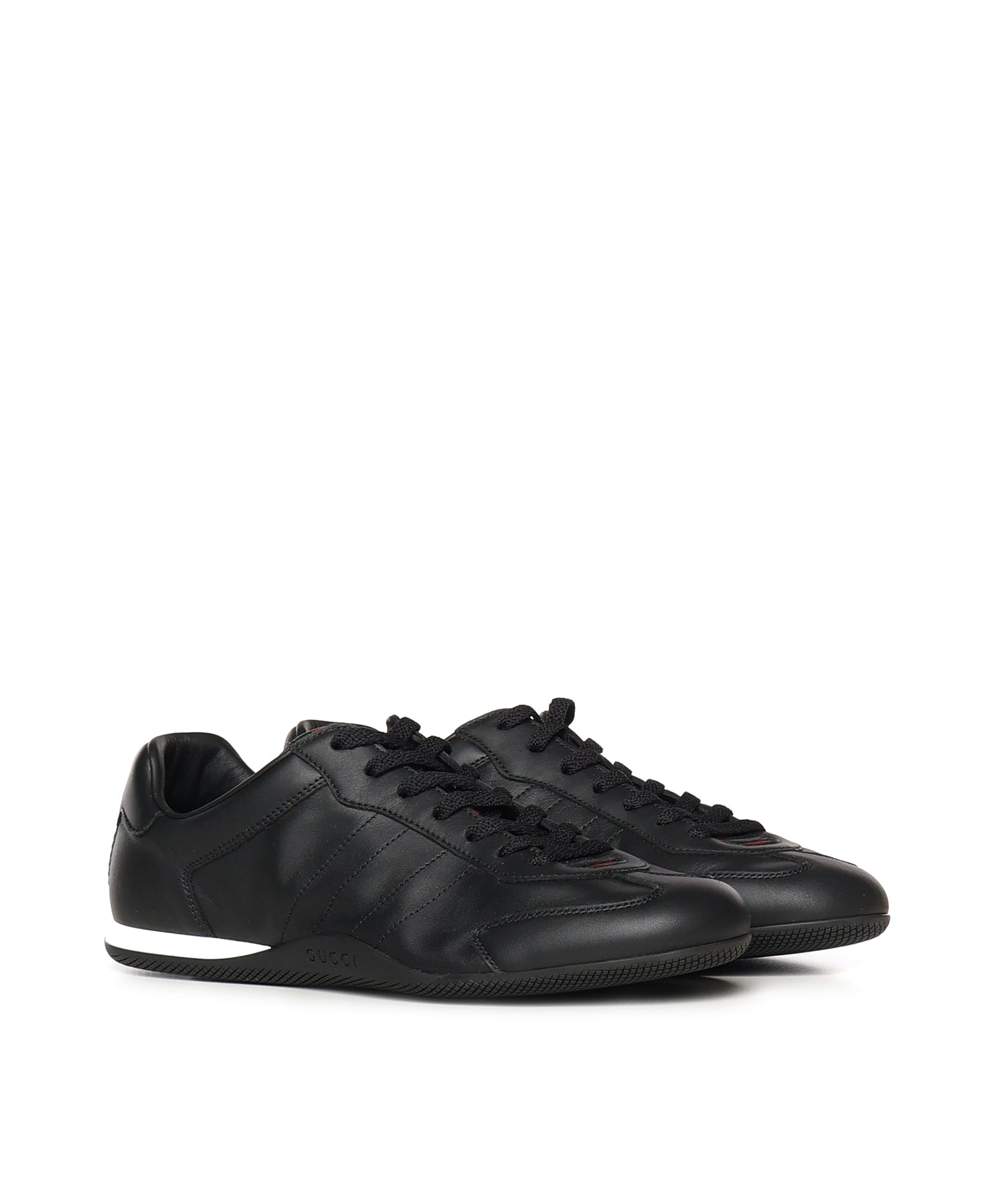 Sneakers M G SHIFT SNEAKR PLAIN LEATHER 1086 7 G BLACK 857018 AAFUH 1086 1086 GUCCI