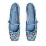 Ballerine WHBBALLERINA DENIM 814321 FAFHR 4746 4746 GUCCI