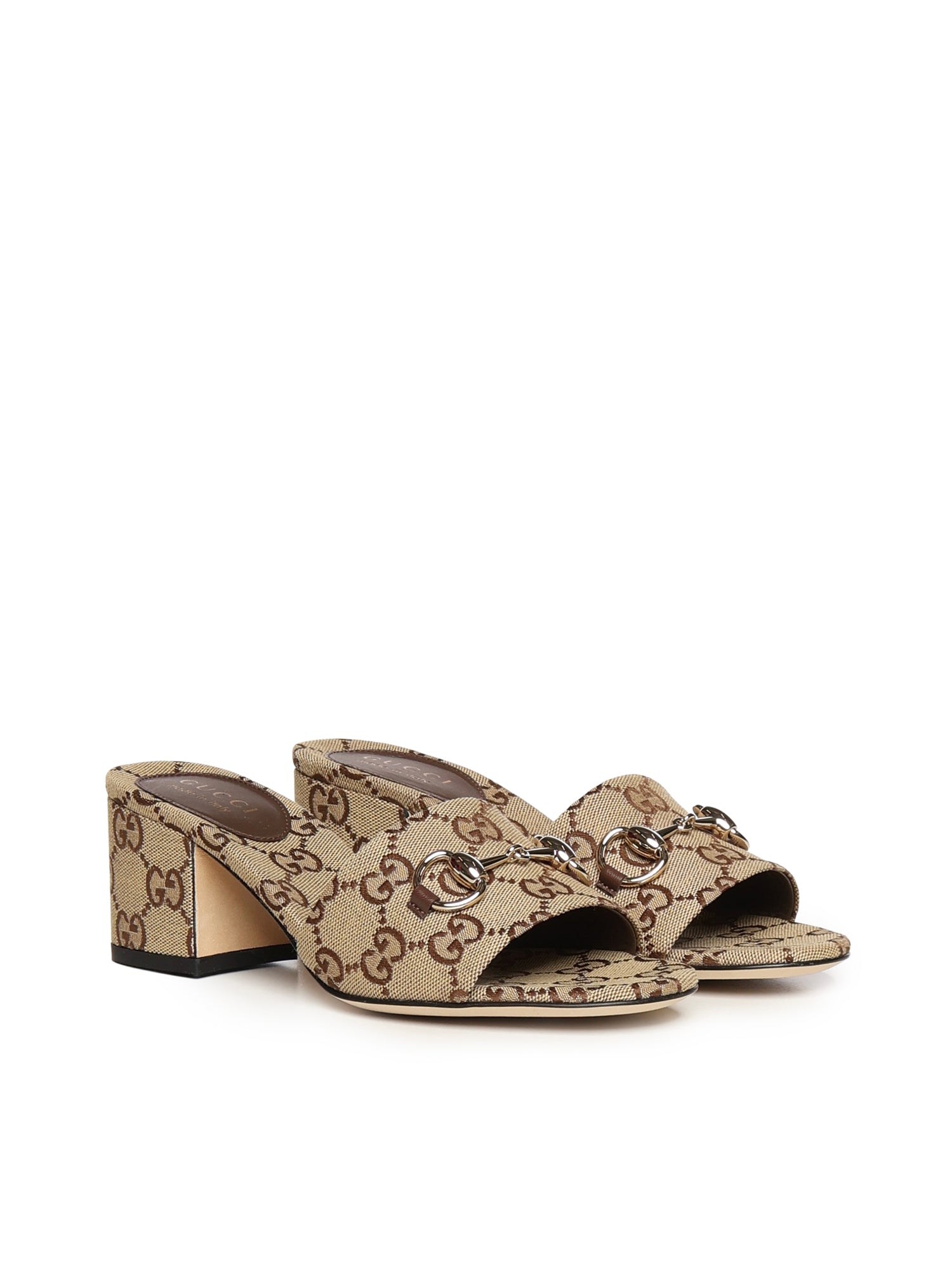 Sandali WSIAGA 55 SLD NEW CANVAS 2544 37 BROWN 854882 9SF10 2544 2544 GUCCI