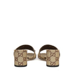 Sandali WSIAGA 55 SLD NEW CANVAS 2544 37 BROWN 854882 9SF10 2544 2544 GUCCI