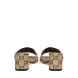 Sandali WSIAGA 55 SLD NEW CANVAS 2544 37 BROWN 854882 9SF10 2544 2544 GUCCI