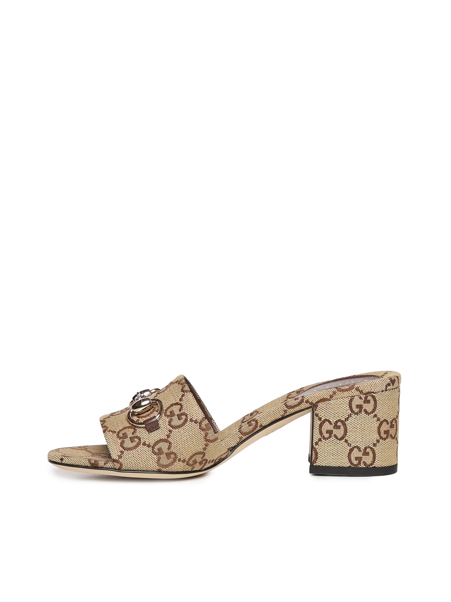 Sandali WSIAGA 55 SLD NEW CANVAS 2544 37 BROWN 854882 9SF10 2544 2544 GUCCI