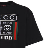 T-shirt S/S T-SHIRT HEAVY COTTON JERSE 1043 S BLACK 798115 XJHSF 1043 1043 GUCCI