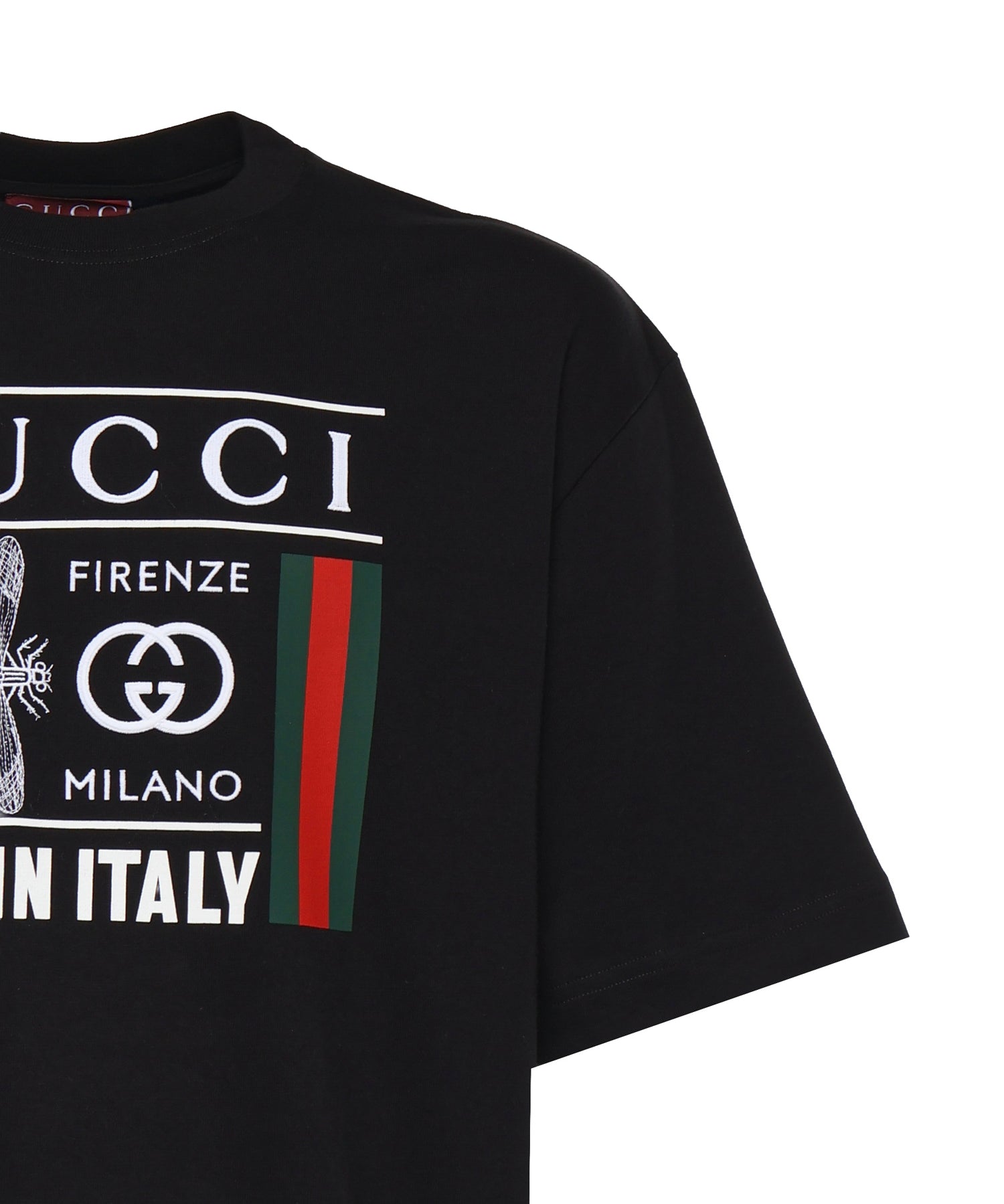 T-shirt S/S T-SHIRT HEAVY COTTON JERSE 1043 S BLACK 798115 XJHSF 1043 1043 GUCCI