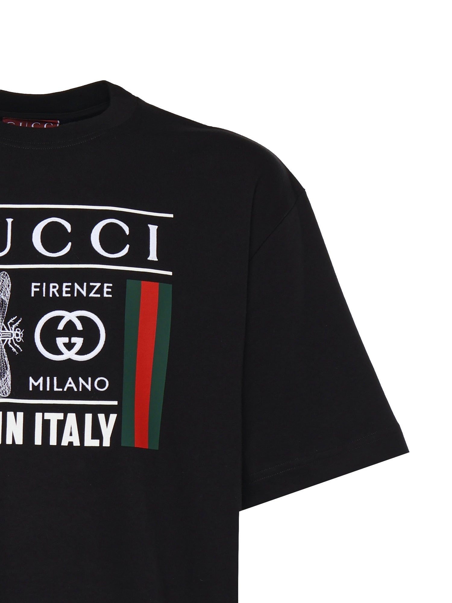 T-shirt S/S T-SHIRT HEAVY COTTON JERSE 1043 S BLACK 798115 XJHSF 1043 1043 GUCCI