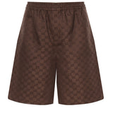 Shorts SHORT PANT LINEN BLEND GG CANV 2063 48 COFFEE 810782 ZAM7G 2063 2063 GUCCI