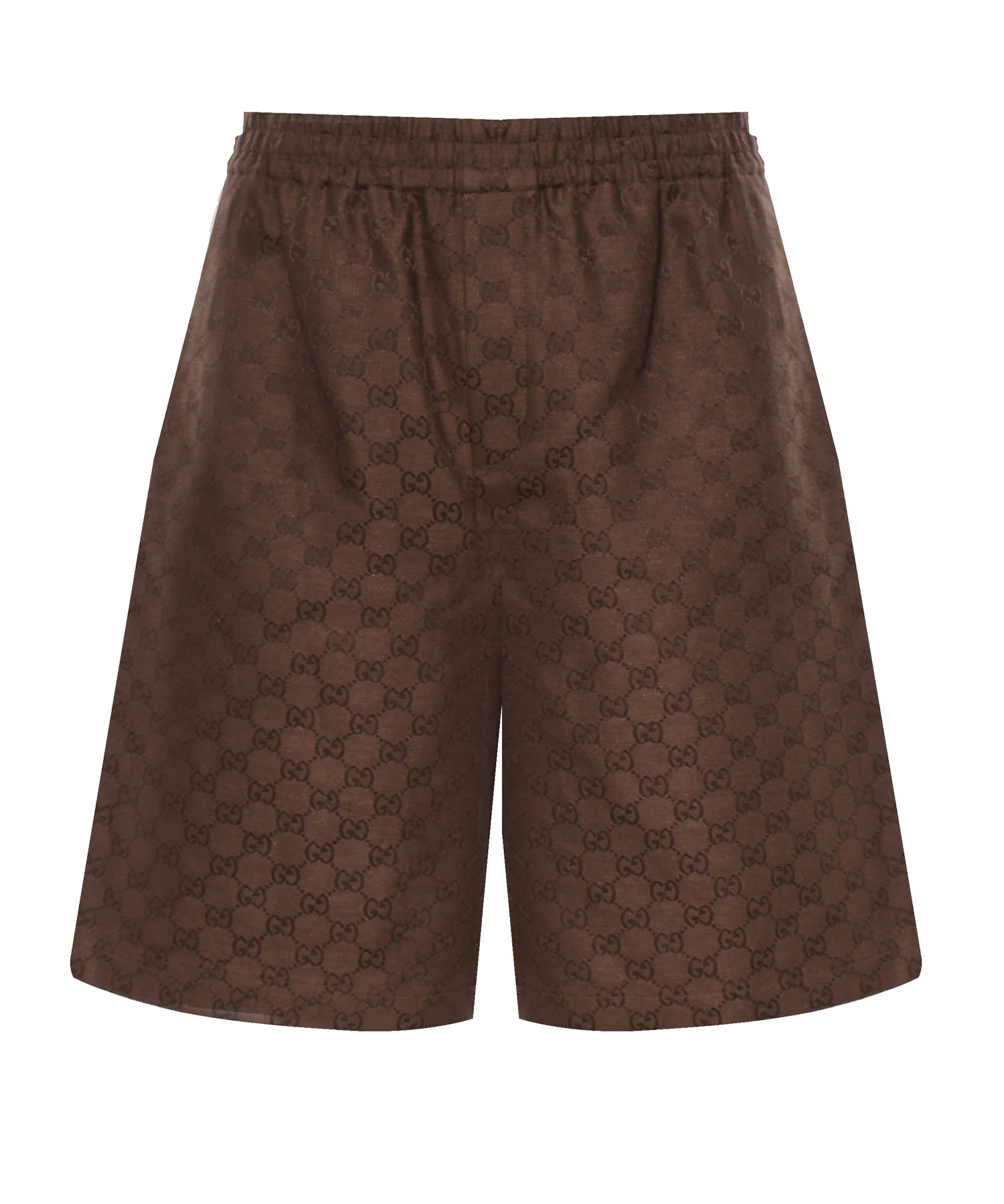 Shorts SHORT PANT LINEN BLEND GG CANV 2063 48 COFFEE 810782 ZAM7G 2063 2063 GUCCI