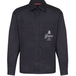 Camicie SHIRT COMPACT COTTON TWILL 4440 48 PETROLEUM BLUE 851711 ZAQH5 4440 4440 GUCCI