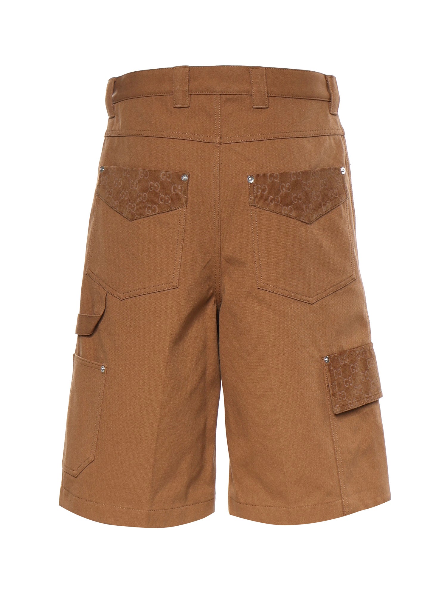 Pantaloni SHORT PANT HEAVY COTTON CANVAS 2630 46 TEAK 851721 ZAUJI 2630 2630 GUCCI